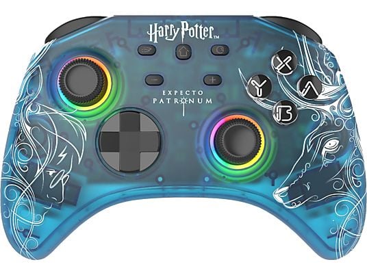 FREAKS AND GEEKS Switch - Harry Potter: Patronus - Wireless Controller (Transparent/Multicolore)