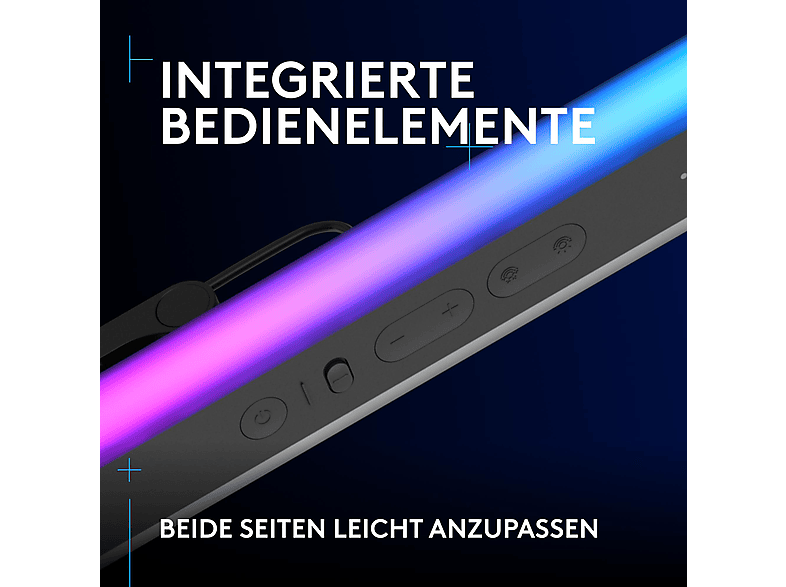 Thumbnail - LOGITECH Litra Beam LX, Doppelseitiges RGB Streaming-Licht, Schwarz
