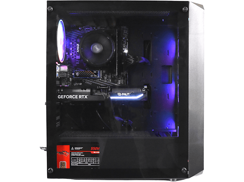 EXTREMEGAMER Classic Level 2 Light | AMD Ryzen 5 - 16 GB - 1 TB