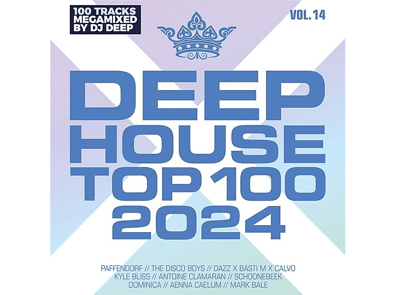 VARIOUS - Deephouse Top 100 2024 (Vol. 14)  - (CD) | Dance & Electro CDs