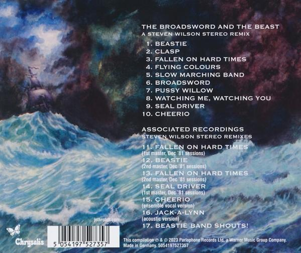Ein CD-Cover mit nautischem Thema und Trackliste.