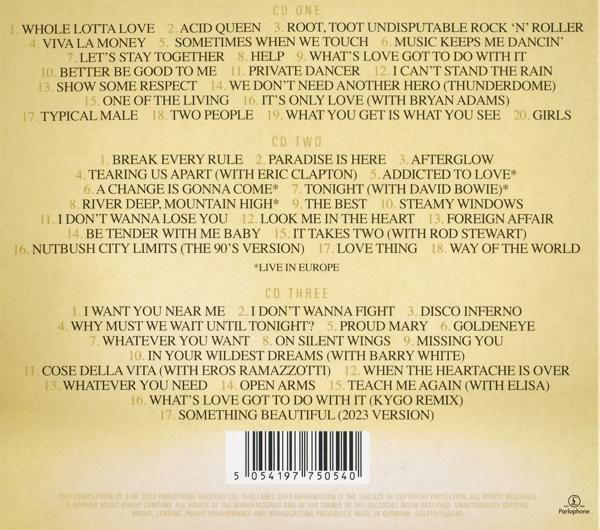 CD-Albumcover mit Titellisten. Drei CDs, Titel und Künstler detailliert aufgeführt.