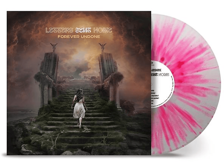 with Pink Splatter) (Vinyl) Sent Home - - Forever Undone(White Letters