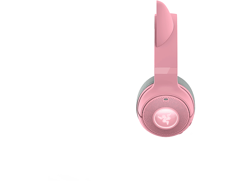 Thumbnail - RAZER Kraken Kitty V2, Over-ear Gaming Headset Bluetooth Quartz Pink