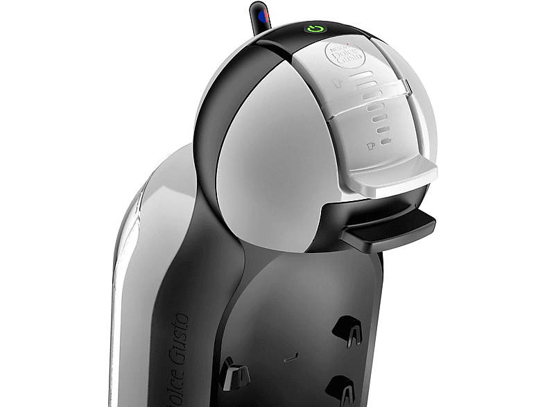 Krups KP123B.HB24.1AT Dolce Gusto Mini Me Kapselmaschine inkl. 48 Kaffeekapseln. Arctic Grey/Schwarz — Foto 2 von 5