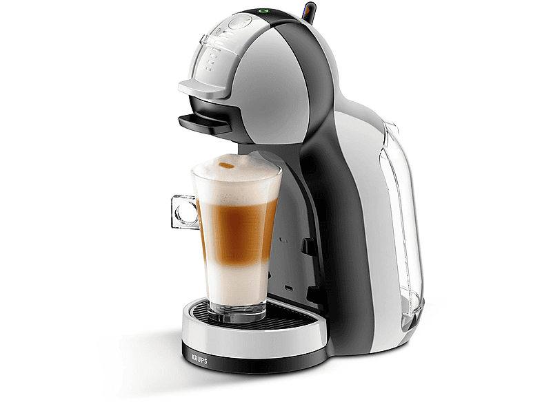 Krups KP123B.HB24.1AT Dolce Gusto Mini Me Kapselmaschine inkl. 48 Kaffeekapseln. Arctic Grey/Schwarz — Foto 4 von 5