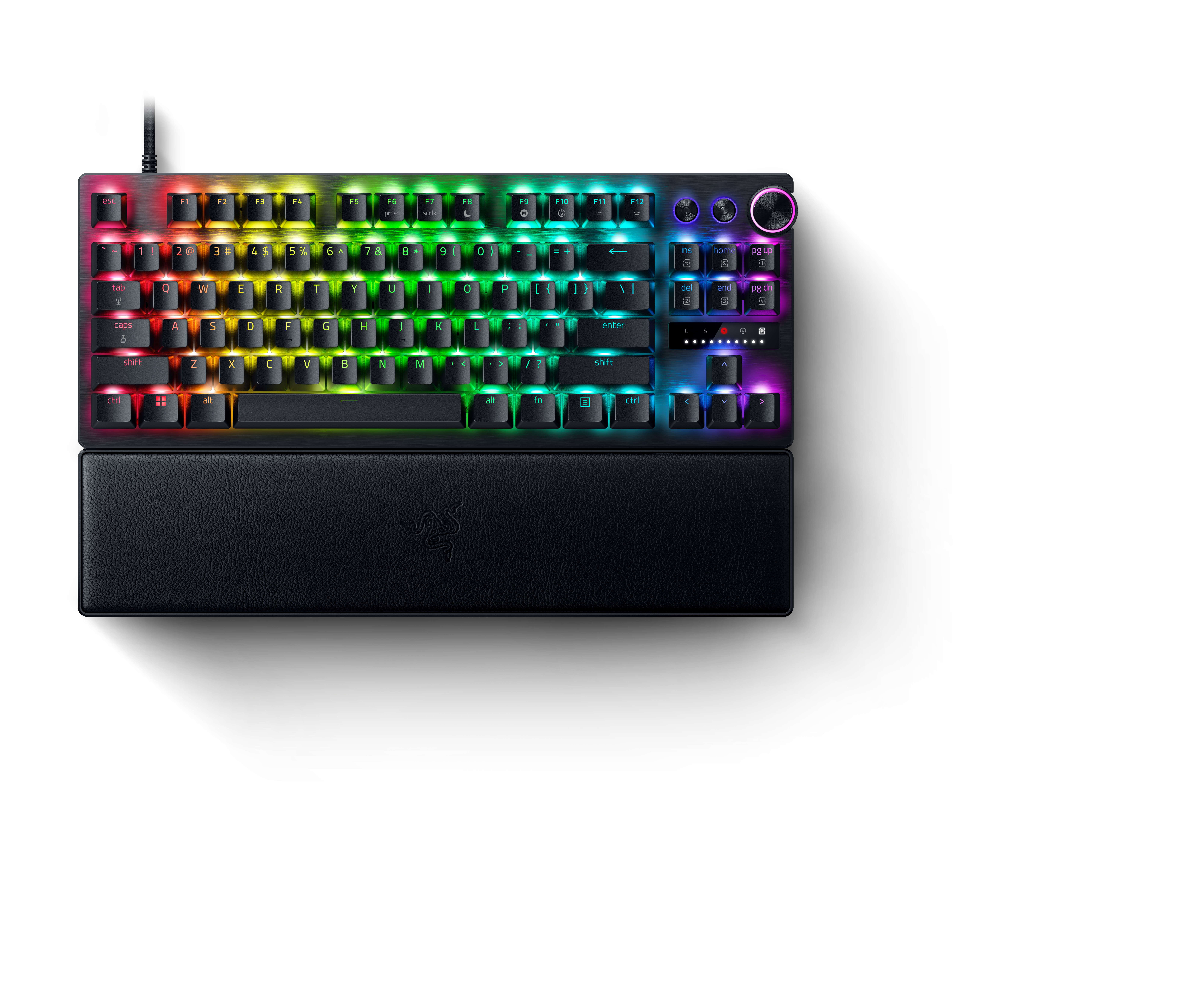 RAZER Huntsman V3 Pro Tenkeyless, Gaming Tastatur, Opto-Mechanical 