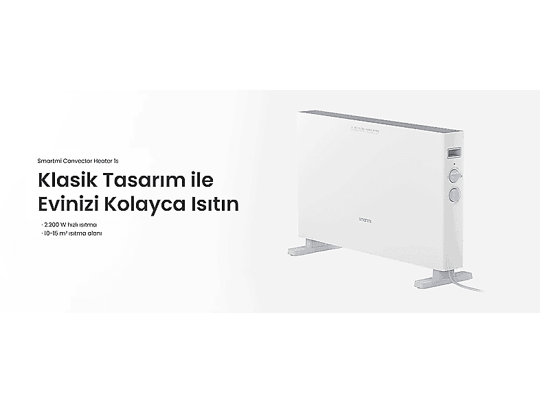 XIAOMI Smart Mi Space Elektrikli Analog Konvektör Isıtıcı_10