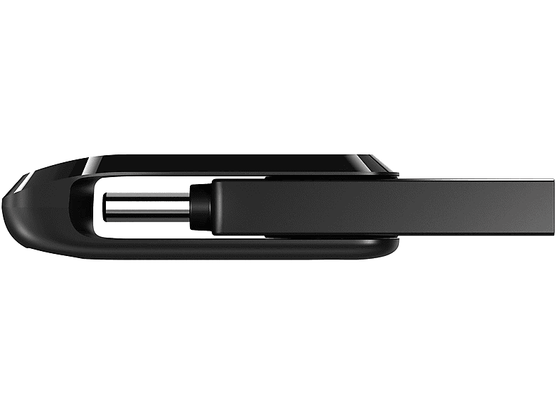 Thumbnail - SANDISK Ultra® Dual Drive Go USB Flash-Laufwerk, 32 GB, 150 MB/s, Schwarz