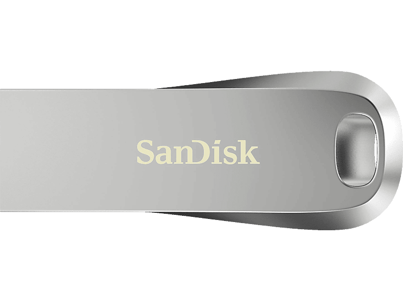 SANDISK Ultra Luxe USB Flash-Laufwerk, 128 GB, 400 MB/s, Silber