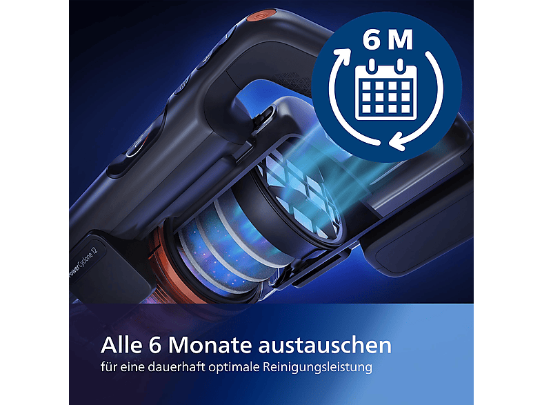 PHILIPS XV1681/01 für Akkusauger der 7000 und 8000 Serie, Ersatzfilter