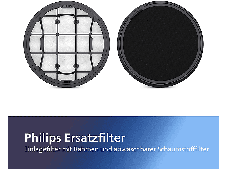 PHILIPS XV1681/01 für Akkusauger der 7000 und 8000 Serie, Ersatzfilter
