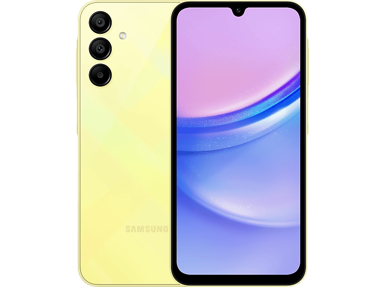 SAMSUNG Galaxy A15 4G 128 GB Yellow Dual SIM | MediaMarkt
