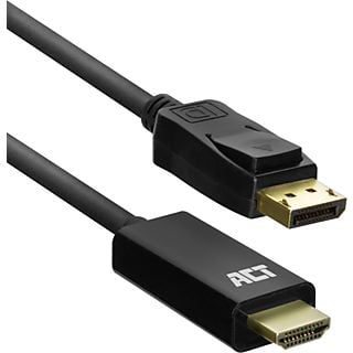 ACT AC7550 DisplayPort-naar-HDMI-adapterkabel, 1,8 m
