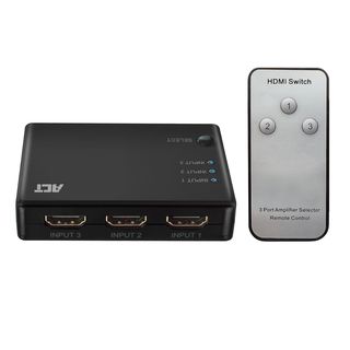 ACT AC7845 HDMI 2.0-switch 3x1