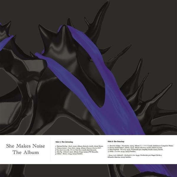 VARIOUS - SHE MAKES NOISE THE (Clear ALBUM Vinyl) (Vinyl) - Blue 