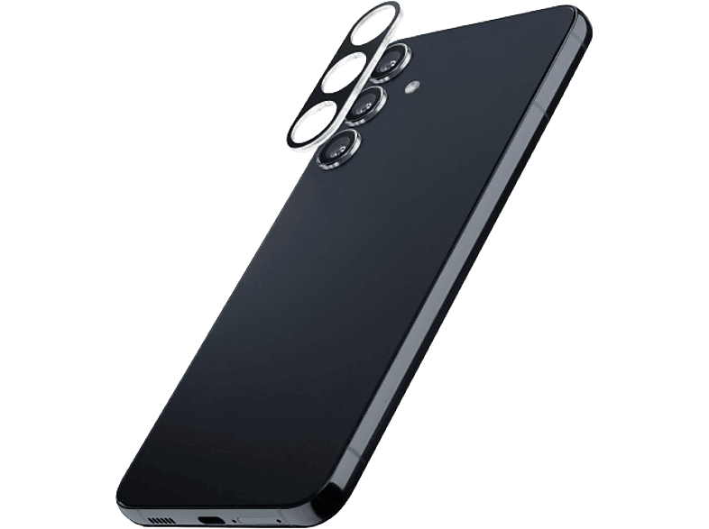 REACONDICIONADO Seminuevo Muy bueno Protector cámara móvil - CellularLine CAMERALENSGALS24PL, Para Samsung Galaxy S24 Plus, Vidrio templado