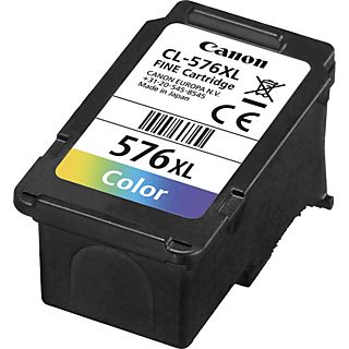 Cartucho de tinta - Canon 5442C001 XL, CL-576, 300 páginas, A4, Color