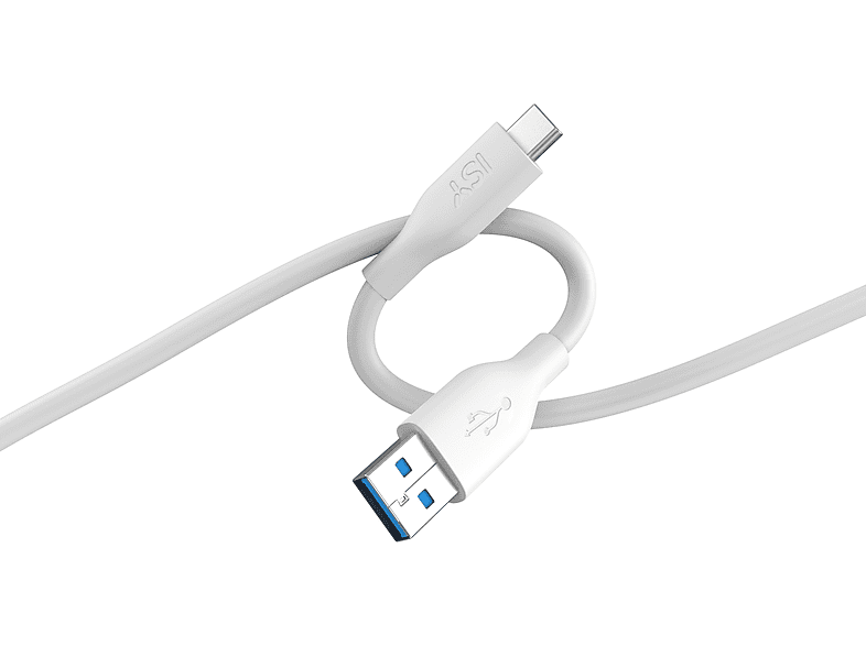 Isy Ics 5001 Wt Ac Usb Kabel 2 M Weiß Usb Kabel Mediamarkt 2972