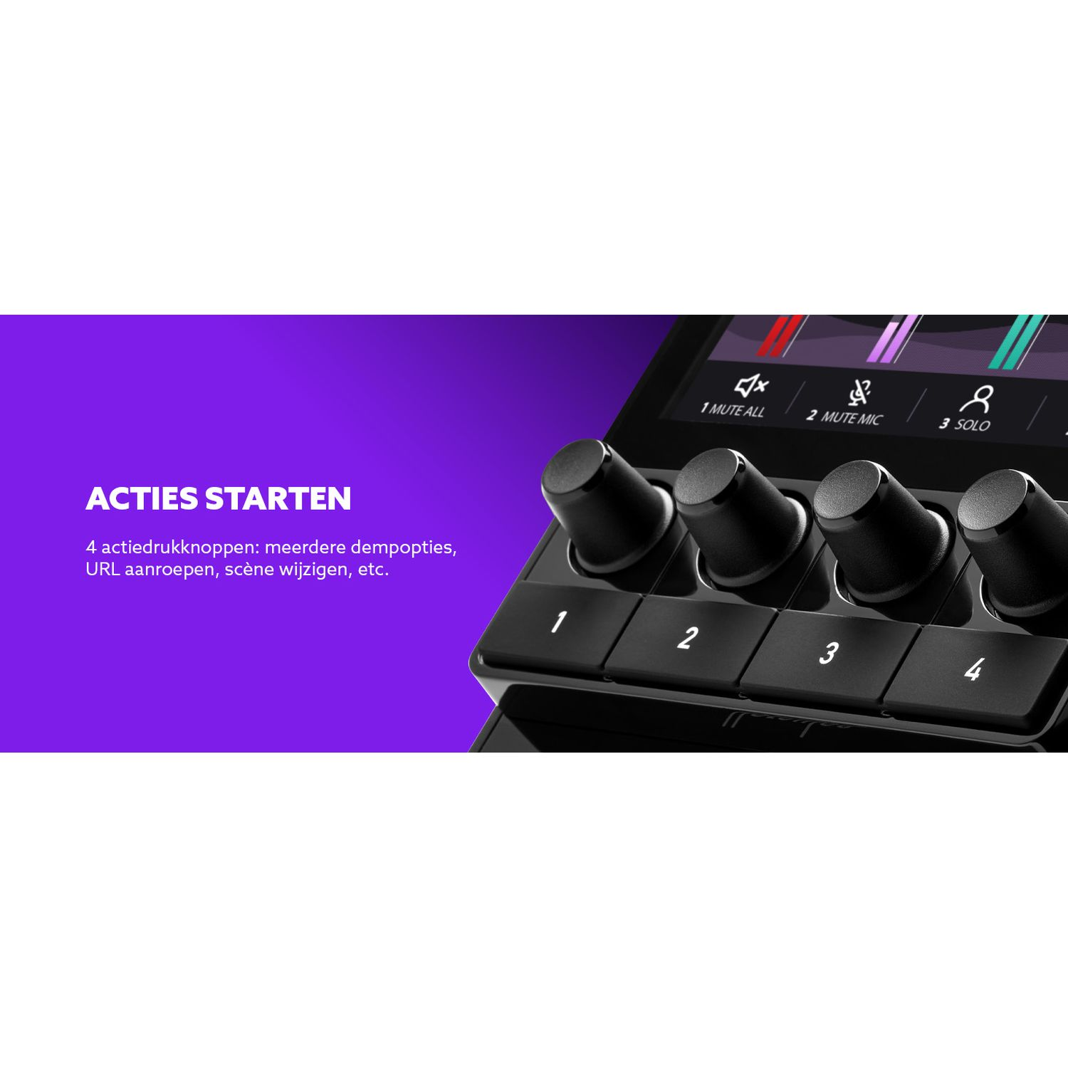 HERCULES DJ-controller Stream 100 Zwart (4780933)