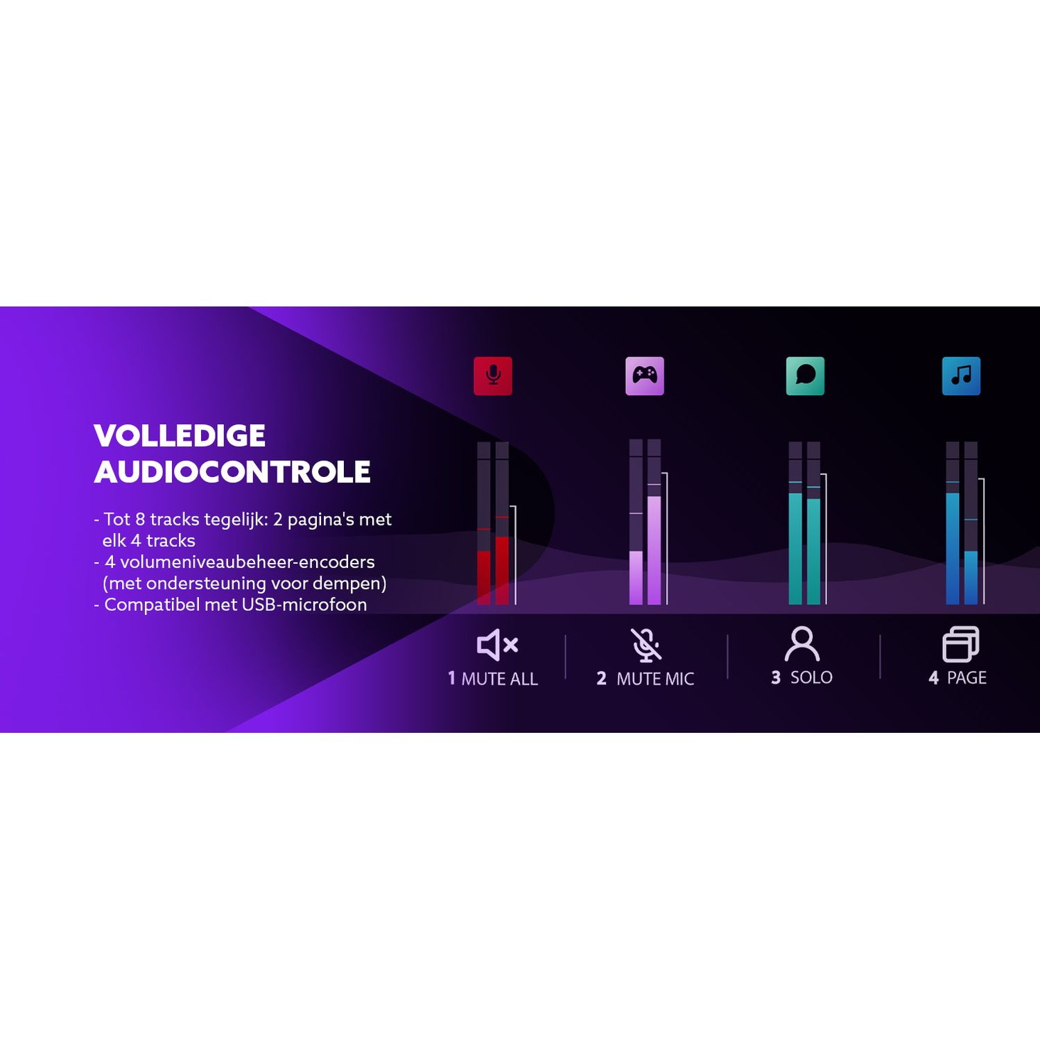 HERCULES DJ-controller Stream 100 Zwart (4780933)