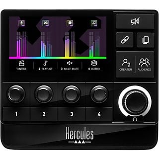 HERCULES DJ-controller Stream 200 XLR Zwart (4780934)