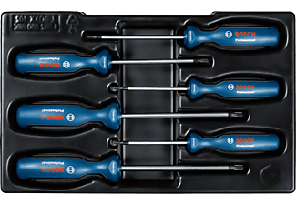 BOSCH PROFESSIONAL Csavarhúzó Torx készlet 6db (1600A01V09), kék