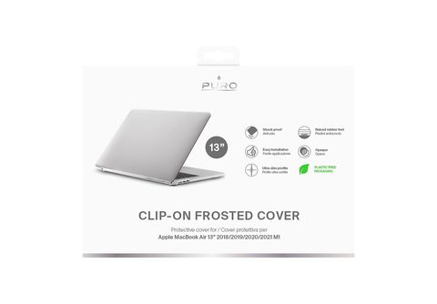 PURO Housse Macbook Air M1 13'' Frosted Transparent