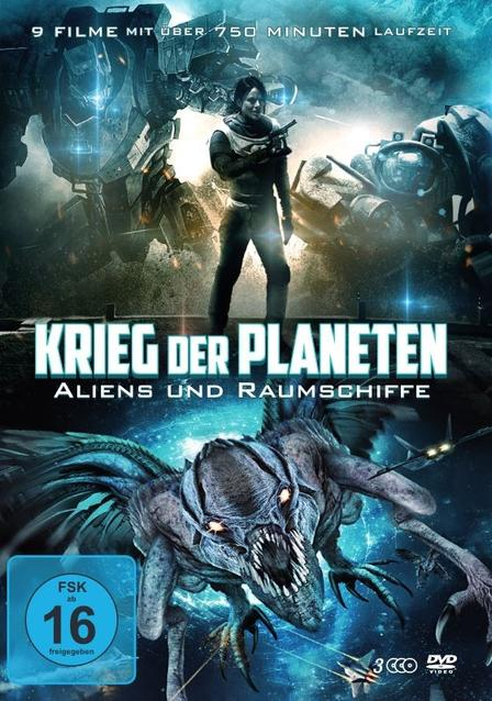 Krieg der Planeten - DVD Raumschiffe und Aliens