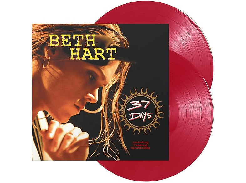 Beth Hart - 37 (Vinyl) 140 Days Red (Ltd.2LP - Vinyl) Gr.Transparent