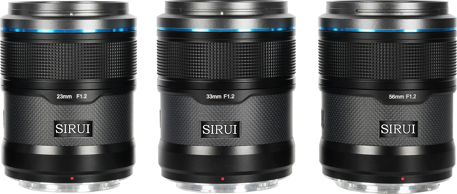 SIRUI Sniper 23mm/33mm/56mm f/1.2 Kit (Nikon Z-Mount) - Festbrennweite(Nikon Z-Mount, APS-C)