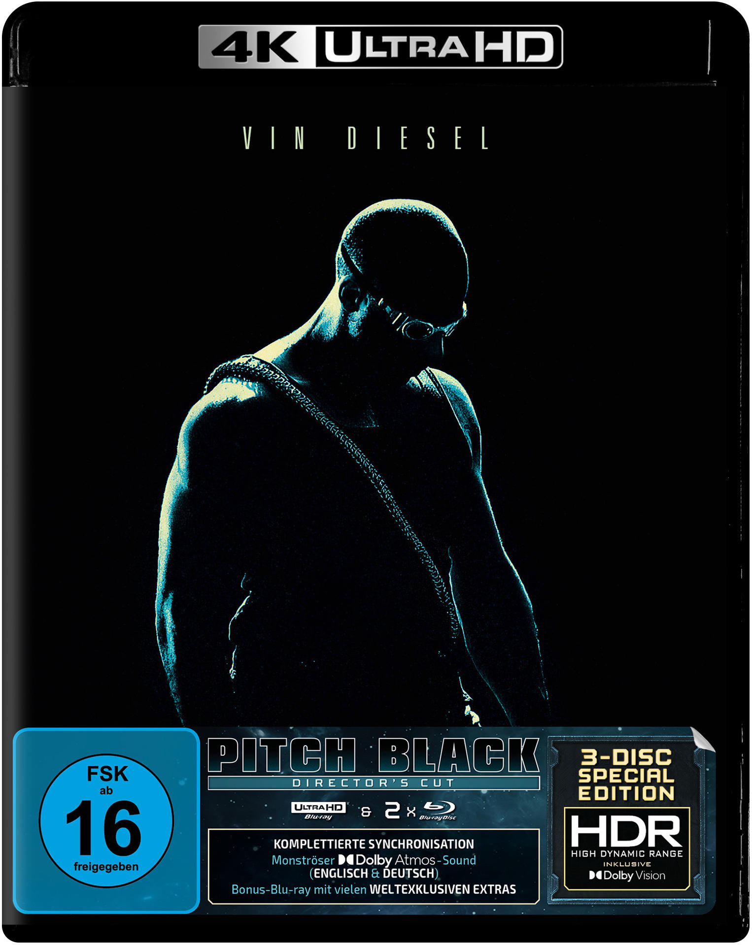 HD Blu-ray Director\'s Blu-ray Cut + 4K Pitch Ultra Black -