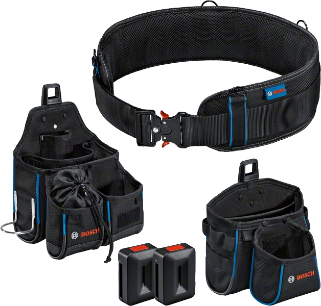 BOSCH PROFESSIONAL Övtáska szett (1600A0265R), fekete