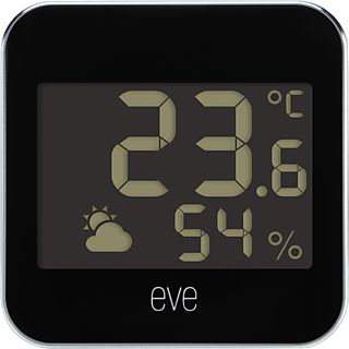 EVE Weather - Smarte Wetterstation (Schwarz/Silber)