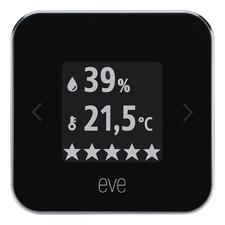 EVE Room - Monitor intelligente della qualità dell'aria (nero/argento)