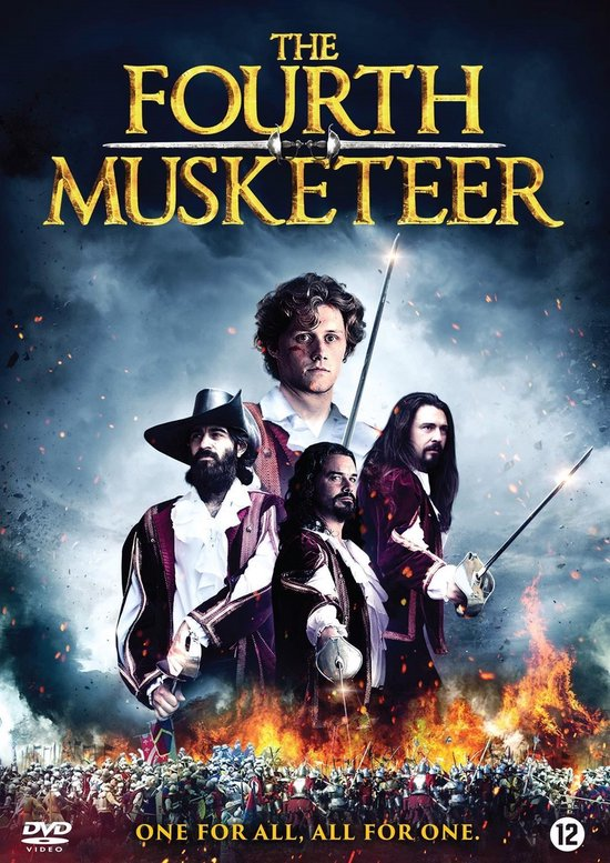 Couverture DVD : The Fourth Musketeer. Affiche du film avec acteurs.