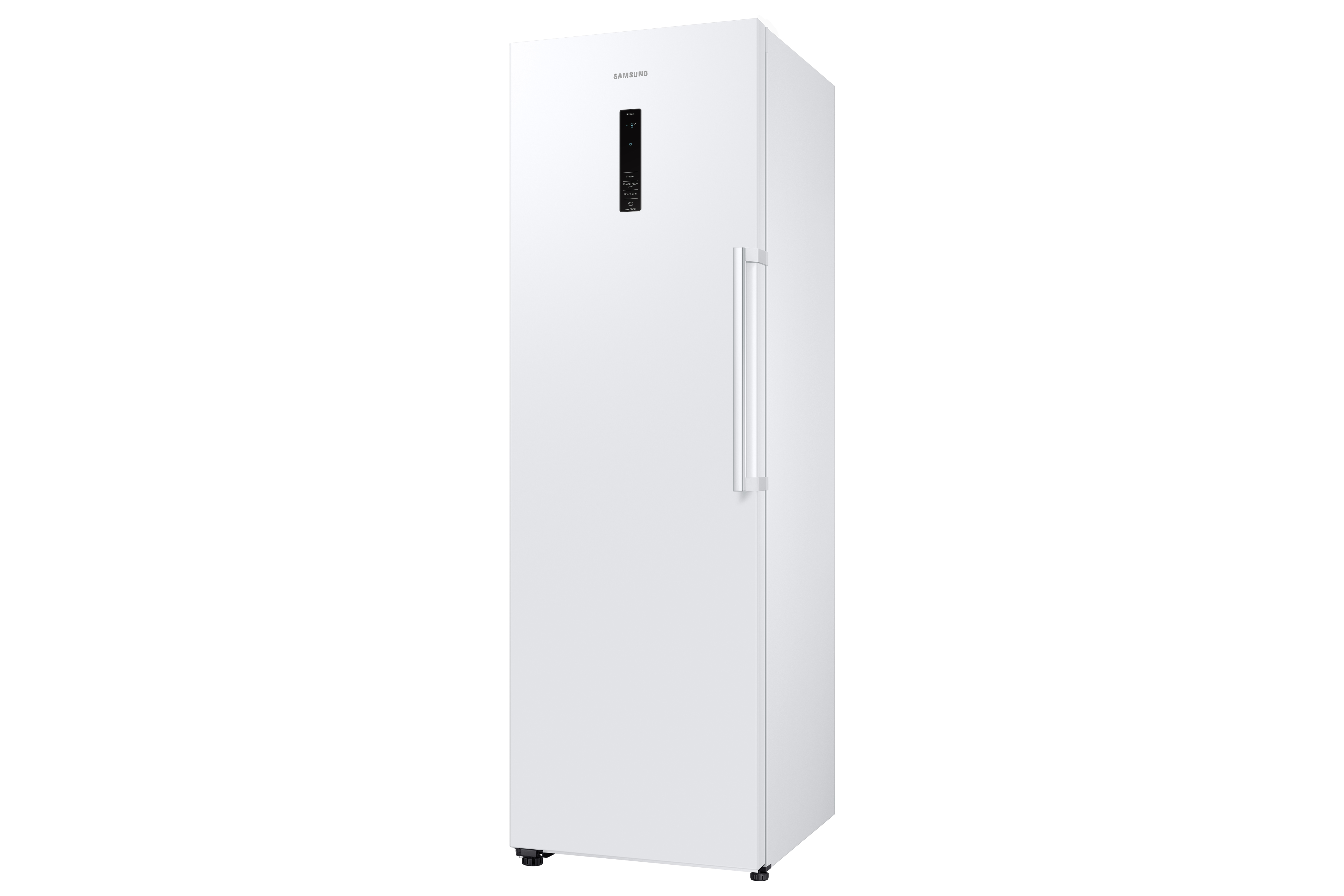 Congelador vertical - Samsung SMART RZ32C7CBEWW/EF, All Around Cooling, 323 l, 186 cm, Metal Cooling, Blanco