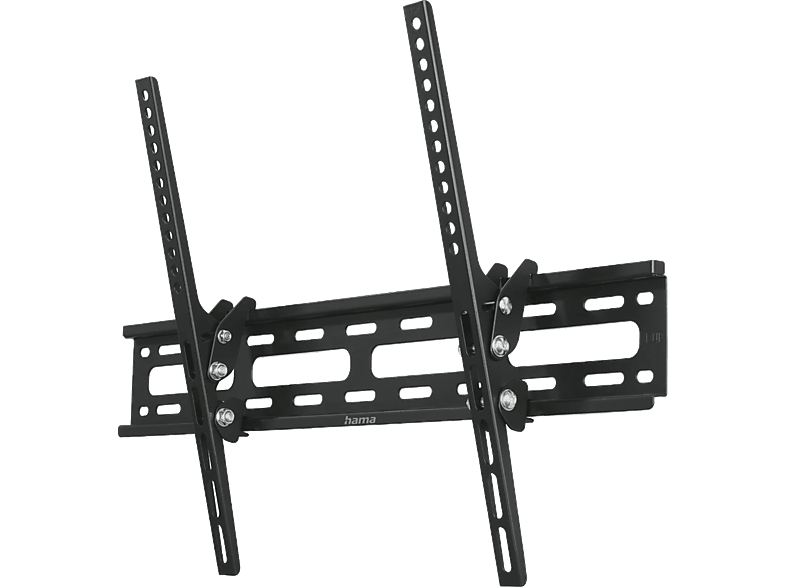 Soporte TV - Hama 220812, Inclinable, 32"-75", VESA 600x400, Negro