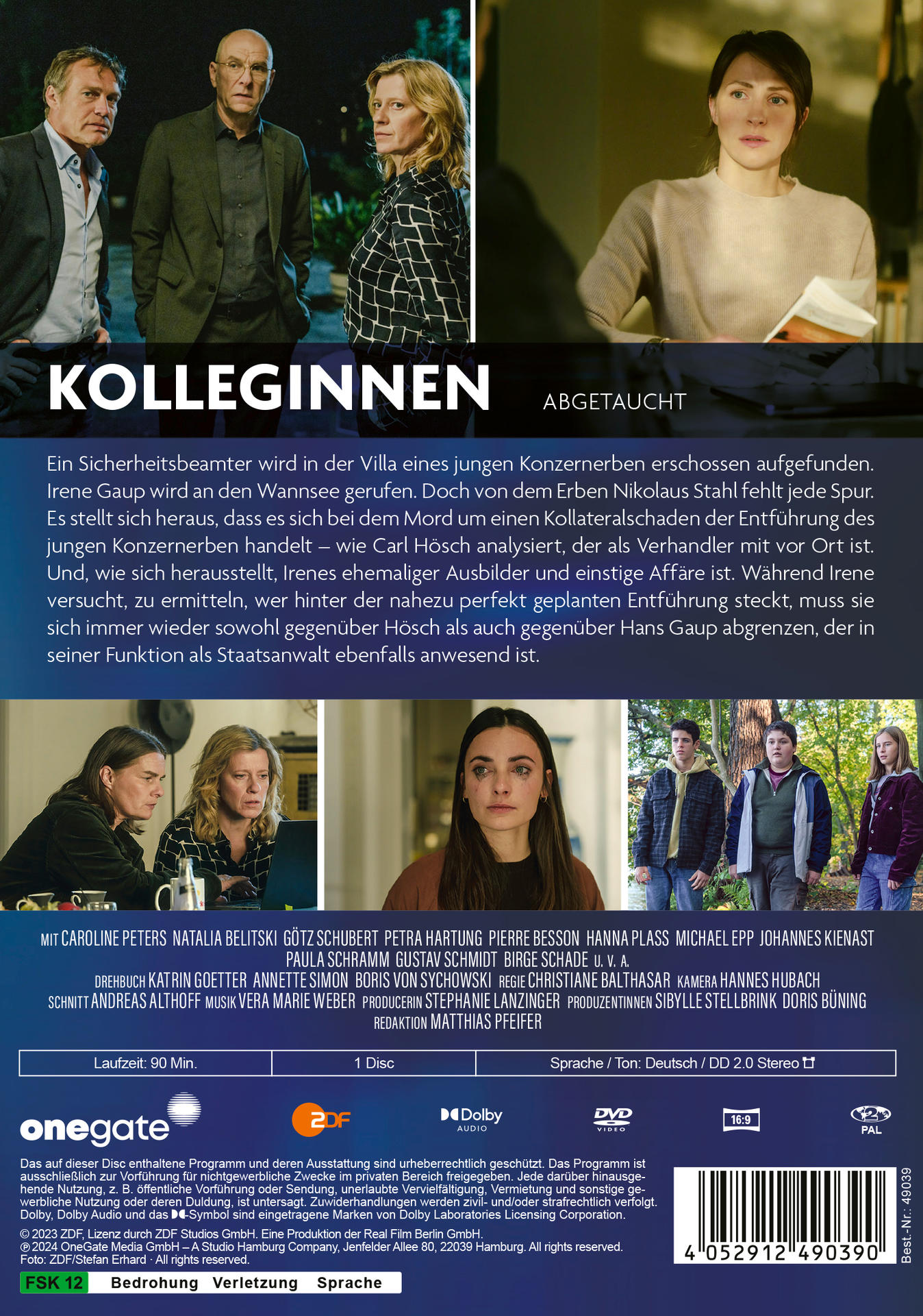 DVD-Hülle mit Filmposter mit Schauspielern, Text 'Kolleginnen' und dem 2DF-Logo.