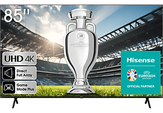 HISENSE 85A6K 4K UHD Smart LED televízió, fekete, 215 cm