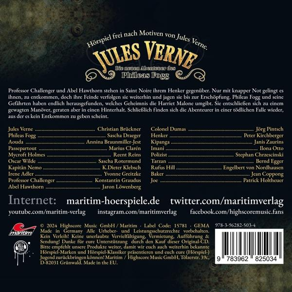 Jules Verne-die Neuen Abenteuer (CD) Phileas - 40 Der - Im Tausend Des Fogg Gefahren - Folge Land