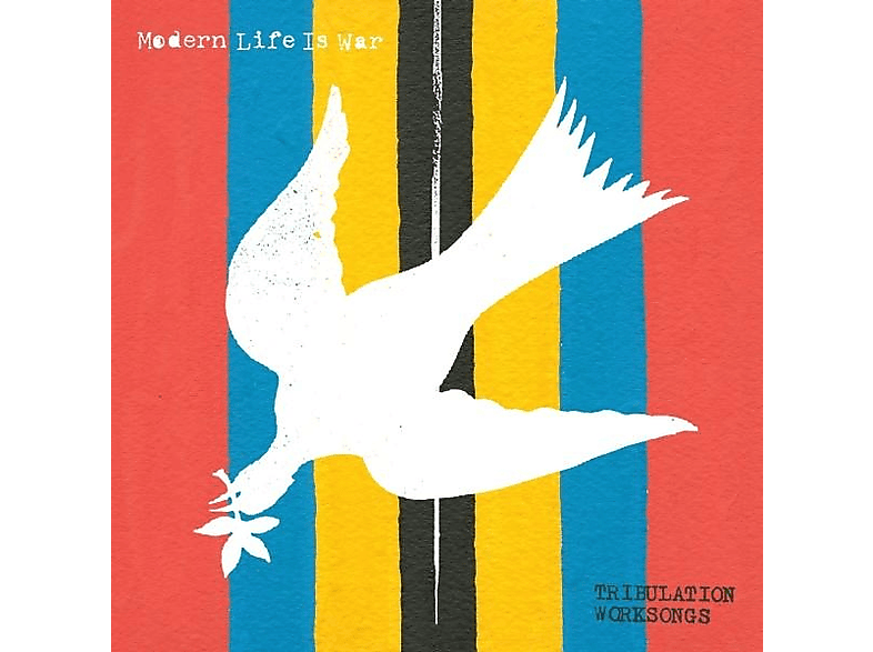 Modern Life Is War - Tribulation Worksongs - Clear W/ Red, Blue, And Yell  - (Vinyl)