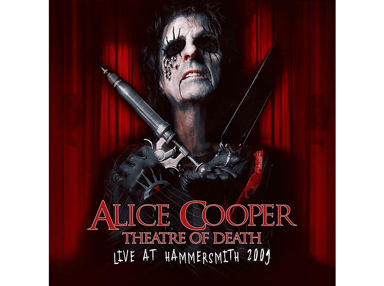 Theatre Alice Cooper - DVD Video) 2009(Ltd./2LP/180/Red/DVD) - Death-Live Of (LP +