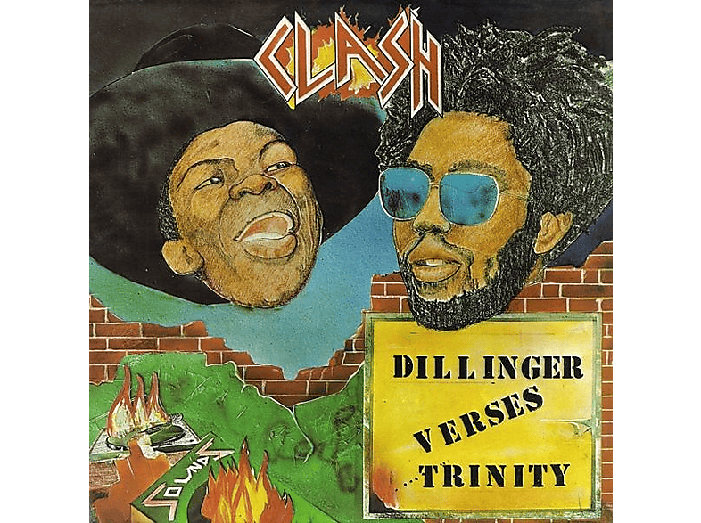 Clash - Verses Trinity Dillinger - (Vinyl)