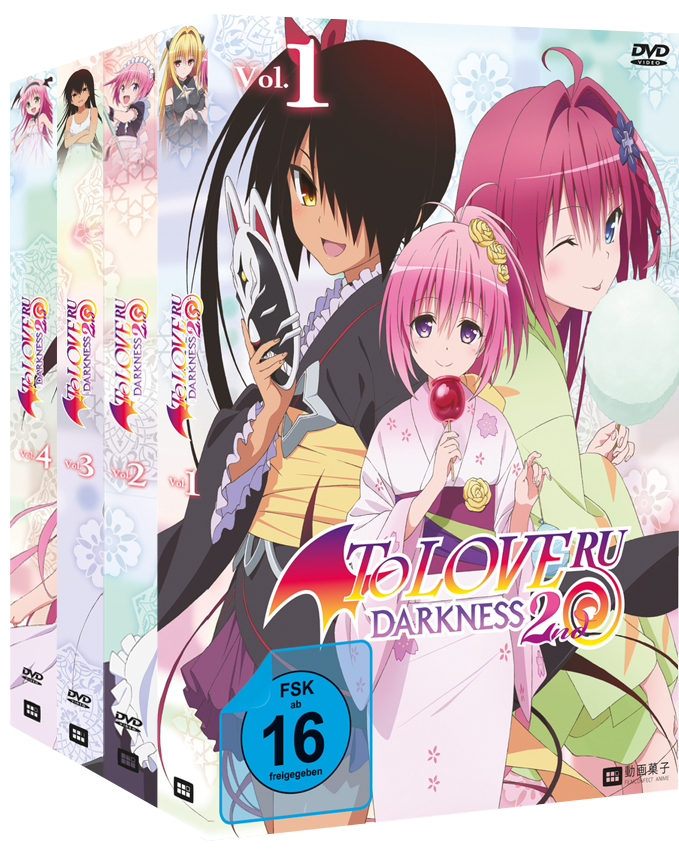 To Love Darkness 2nd Vol.1-4 - Gesamtausgabe - Ru DVD - Bundle