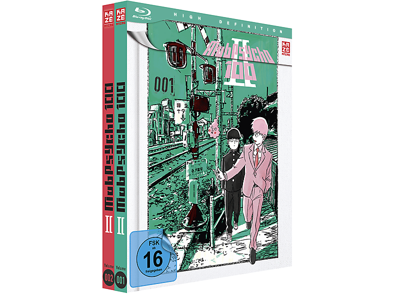 Mob Psycho 100 - Staffel 2 - Blu-ray Vol.1-2 Gesamtausgabe Bundle 