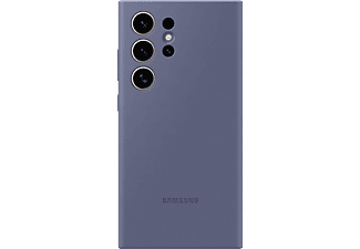 SAMSUNG Galaxy S24 Ultra Silikon Telefon Kılıfı Eflatun