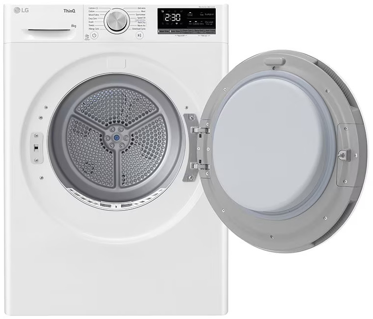 LG Warmtepomp droogkast A++ (RH80V5AV0N)