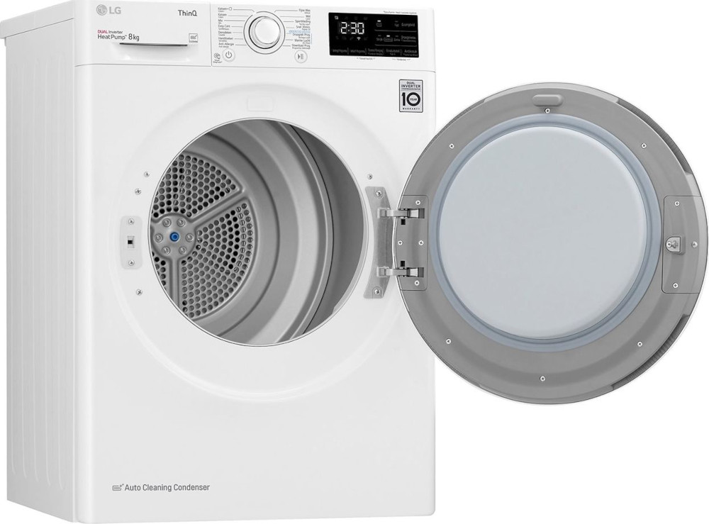 LG Warmtepomp droogkast A++ (RH80V5AV0N)