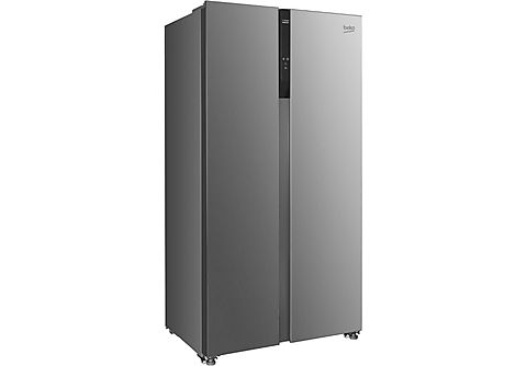 BEKO Beko GNO5323XPN Side-by-Side Kühlschrank, 532 Liter Side-by-Side (D, 177  cm hoch, Edelstahl-Look) Edelstahl-Look | MediaMarkt